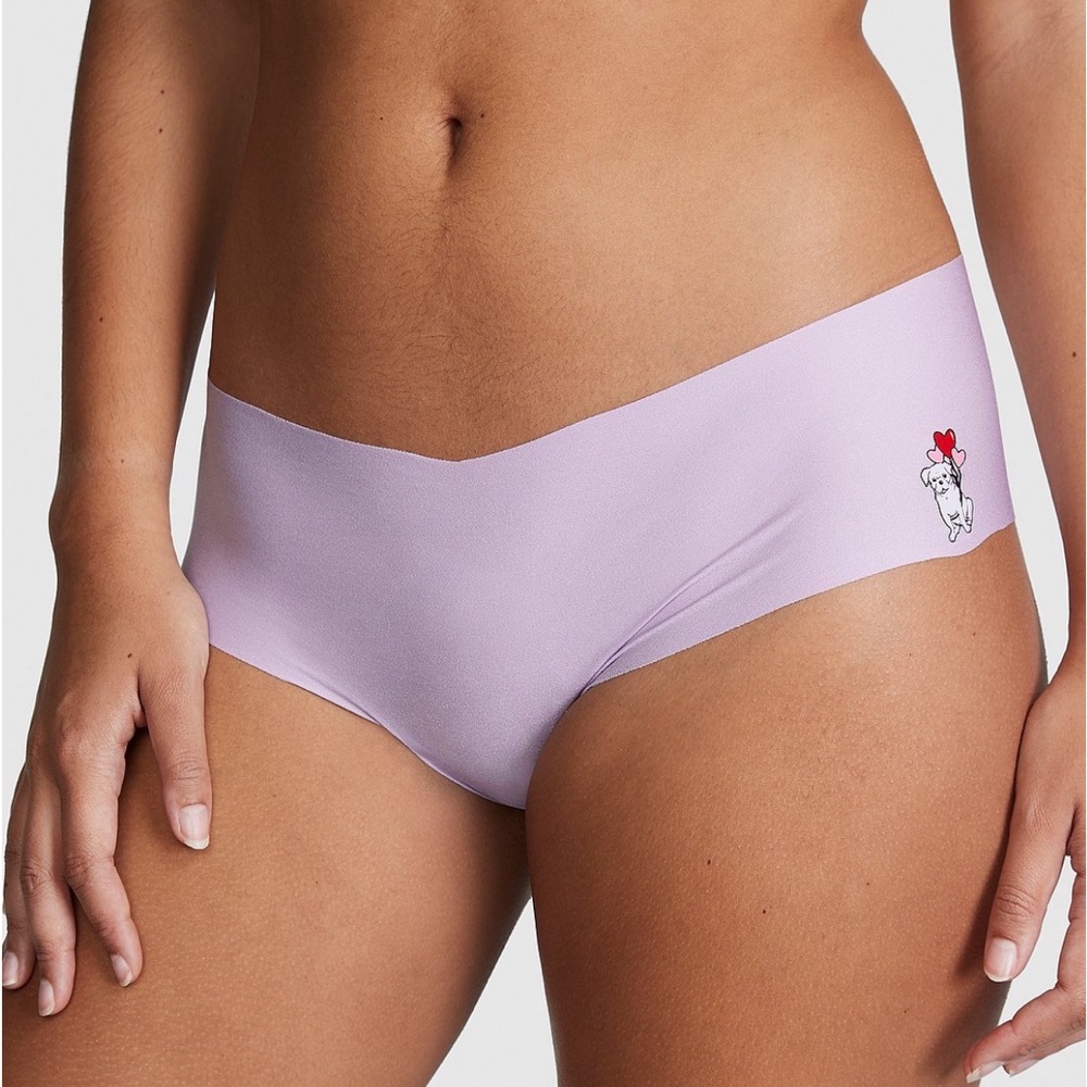 NWT PINK Victoria’s Secret No Show Cheeky Panty.
